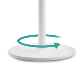 EMKE LED Desktop Cosmetic Mirror, Rechargeable (2000mAh), Rotatable (90°), 3X/10X Magnification EMKE LED Desktop Cosmetic Mirror, Rechargeable (2000mAh), Rotatable (90°), 3X/10X Magnification