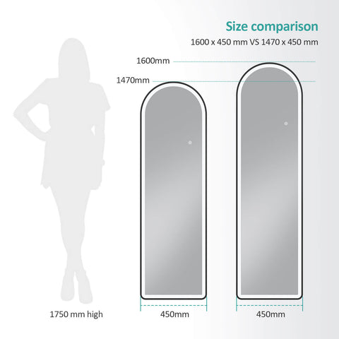 emke full length mirror fm06 size comparision emke full length mirror fm06 size comparision
