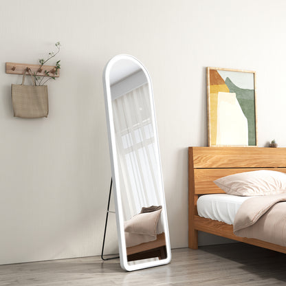 EMKE FM06 LED Arched Full Length Mirror with Aluminum Frame, Height 160/147cm