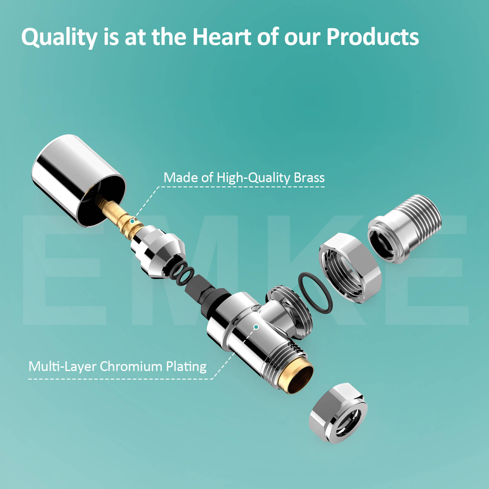 emke angled chrome radiator valve pack urva2c quality details