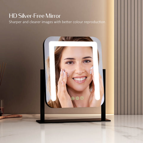 emke cm09 desktop vanity mirror hd silver free mirror