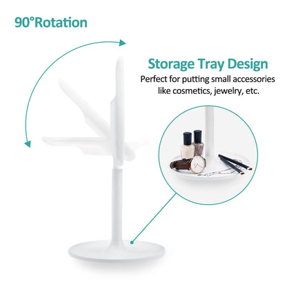 emke led cosmetic mirror 90 rotation