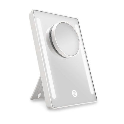 emke desktop led cosmetic mirror cm03btmz2w