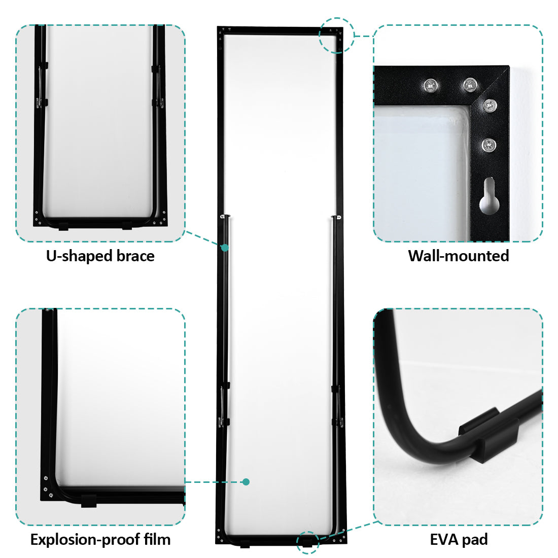 emke uk fm02 full-length mirror details