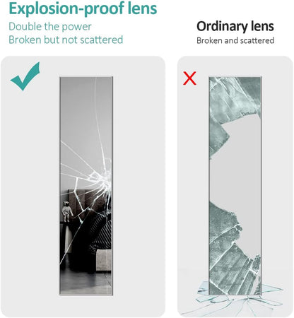 emke uk fm02 full-length mirror explostion proof lens