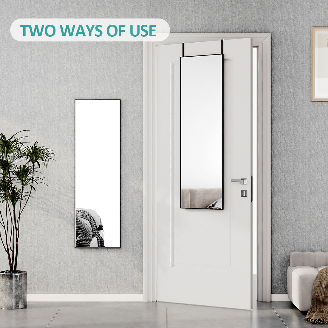 emke uk fm02 full-length mirror two ways usages
