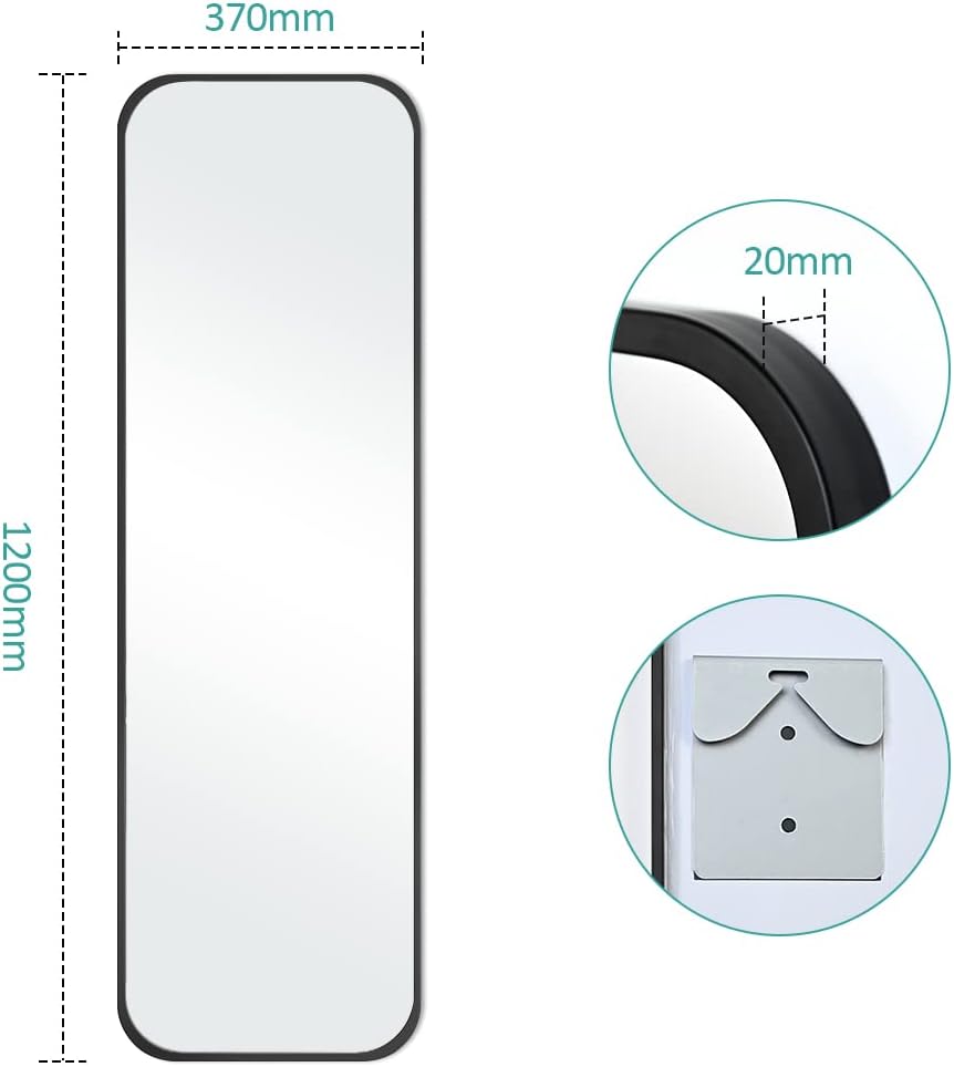 emke full-length mirror fm03 120x37cm dimensions