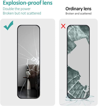 emke full-length mirror fm03 explostion proof lens