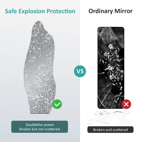 emke full-length mirror ufm05 safe explosion protection
