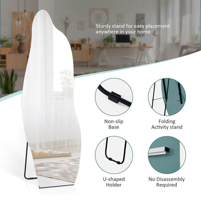 emke full-length mirror ufm05 sturdy stand