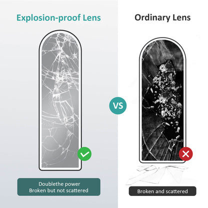 emke full length mirror fm06 explosion proof lens