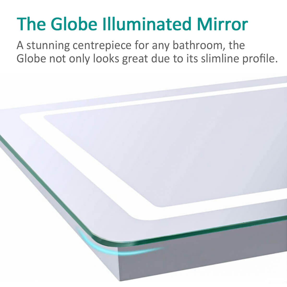 EMKE LM11 LED Bathroom Mirror with Infrared Sensor Switch, Demister, Shaver Socket