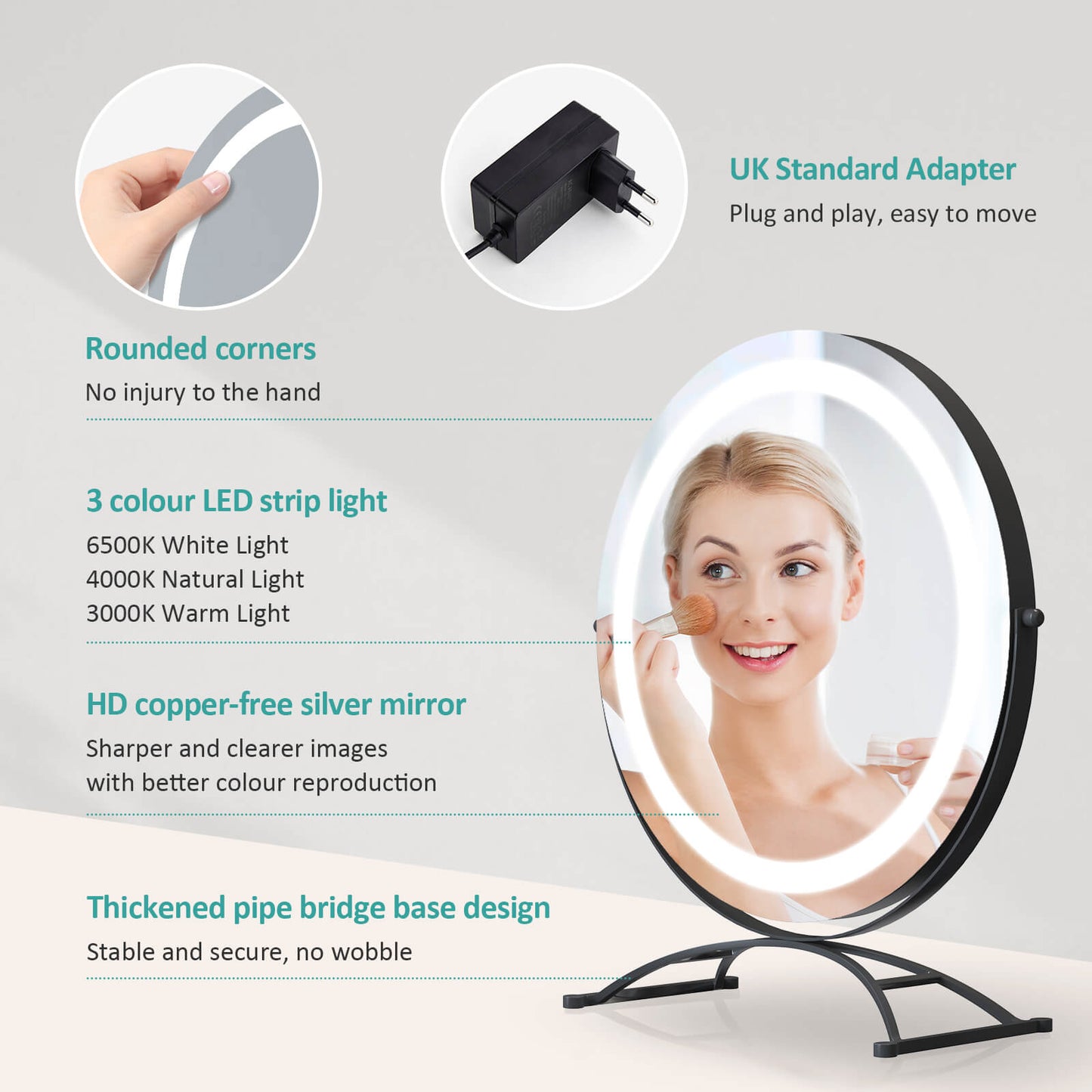 emke led vanity mirror cm07 details