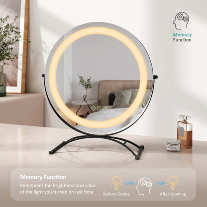 emke led cosmetic mirror cm07 memory function