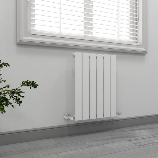 EMKE FR Horizontal Single Flat Panel Designer Radiator Anthracite/White