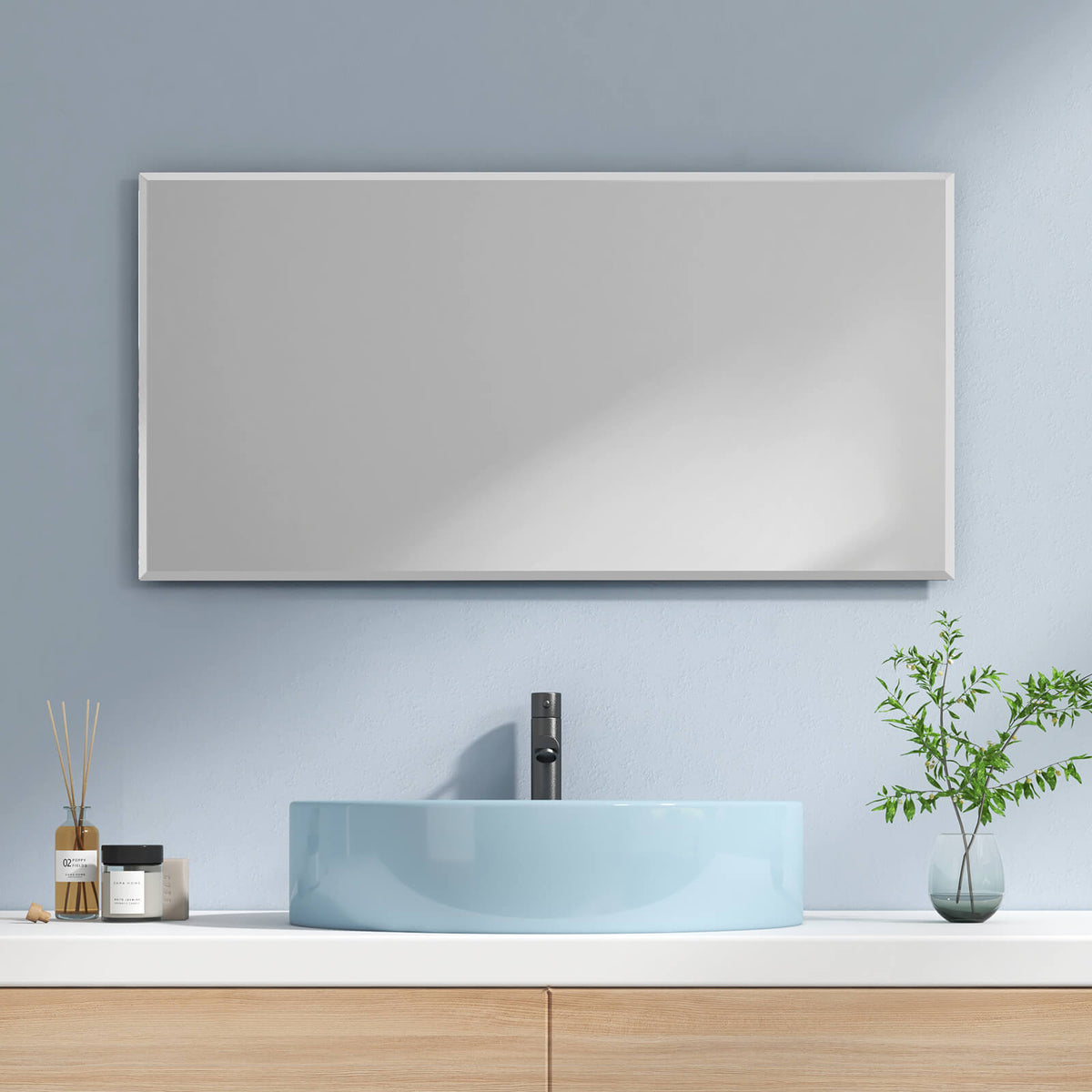 emke bathroom mirror tum9045