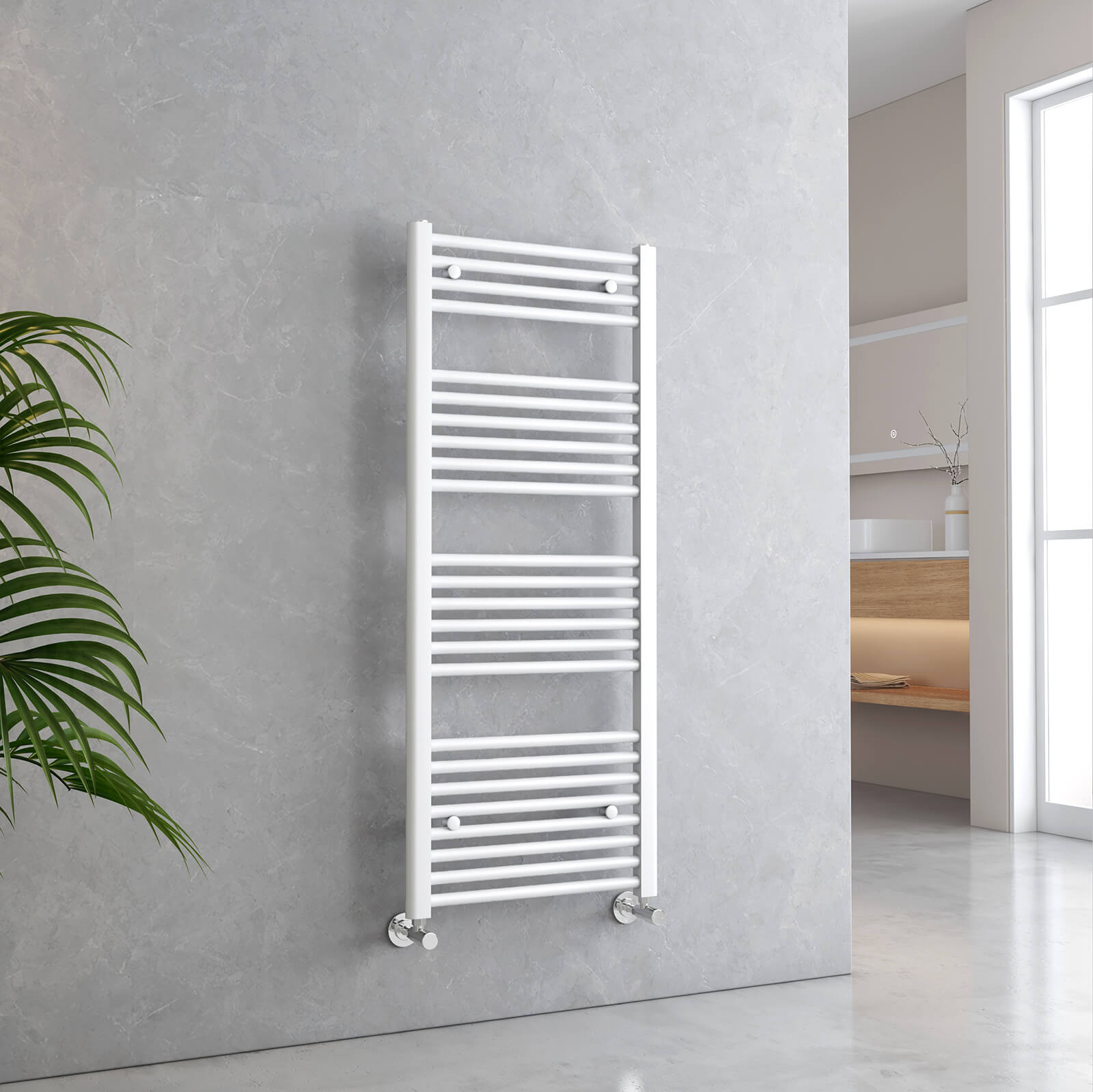 emke towel radiator for bathroom utr1250s1w